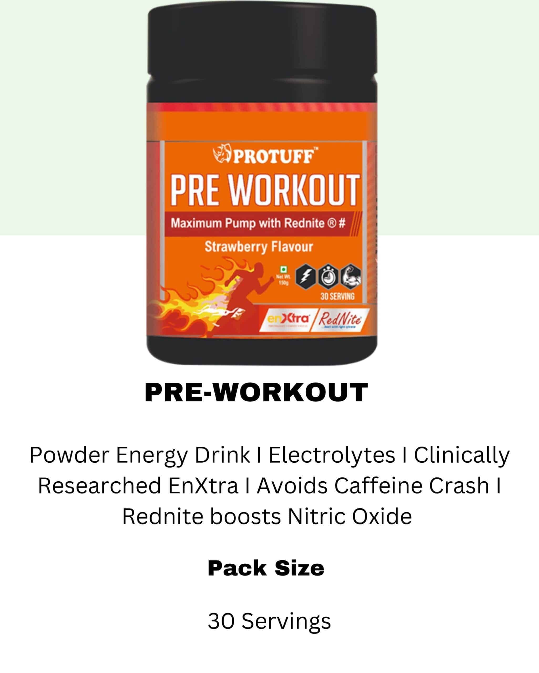 Pre Workout (Strawberry)