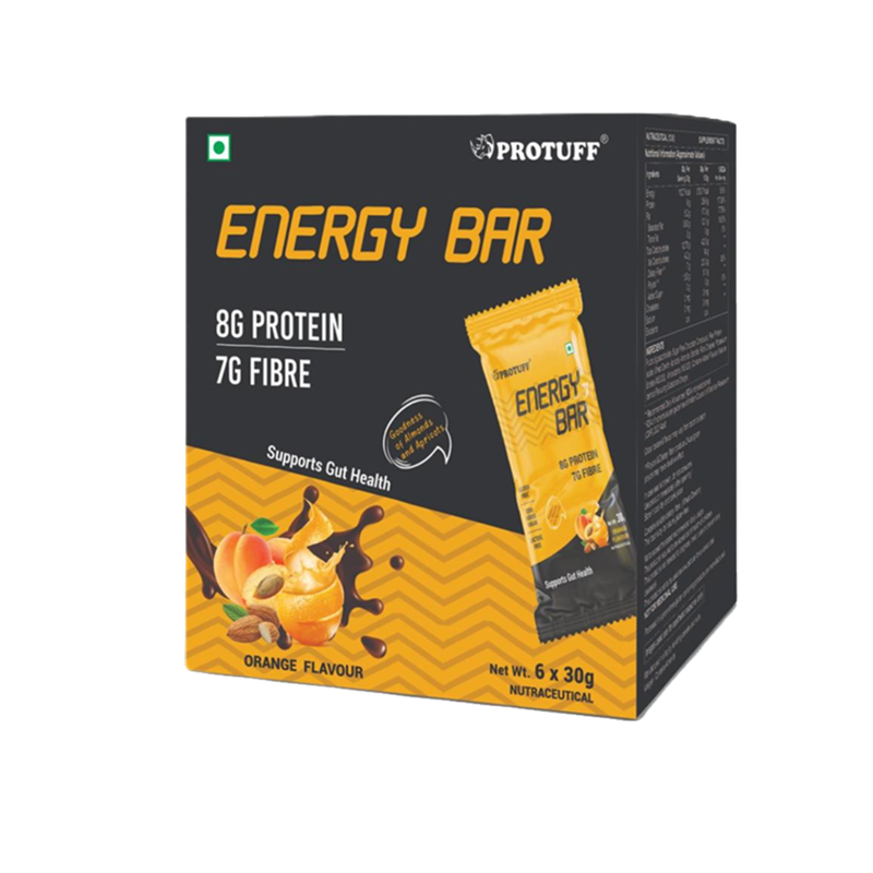 Vegan Energy Bar - Orange